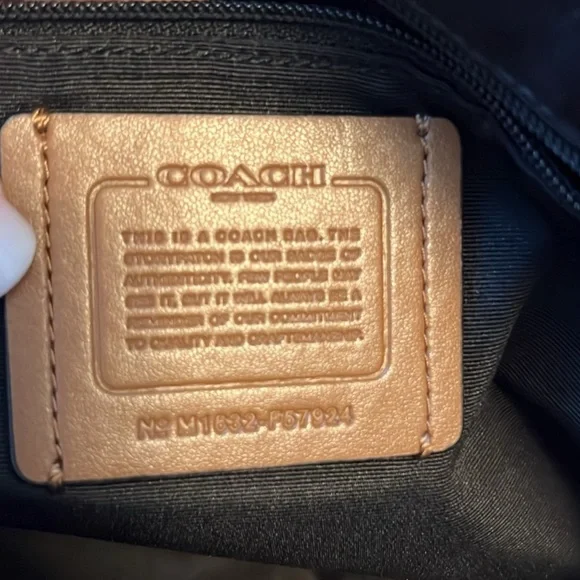 Coach Dark Tea Rose Japanese Satchel - Picture 6 of 8